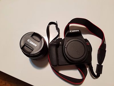 Canon EOS Rebel T5 / EOS 1200D 18.0 MP Digital SLR Camera - Black (Kit w/...