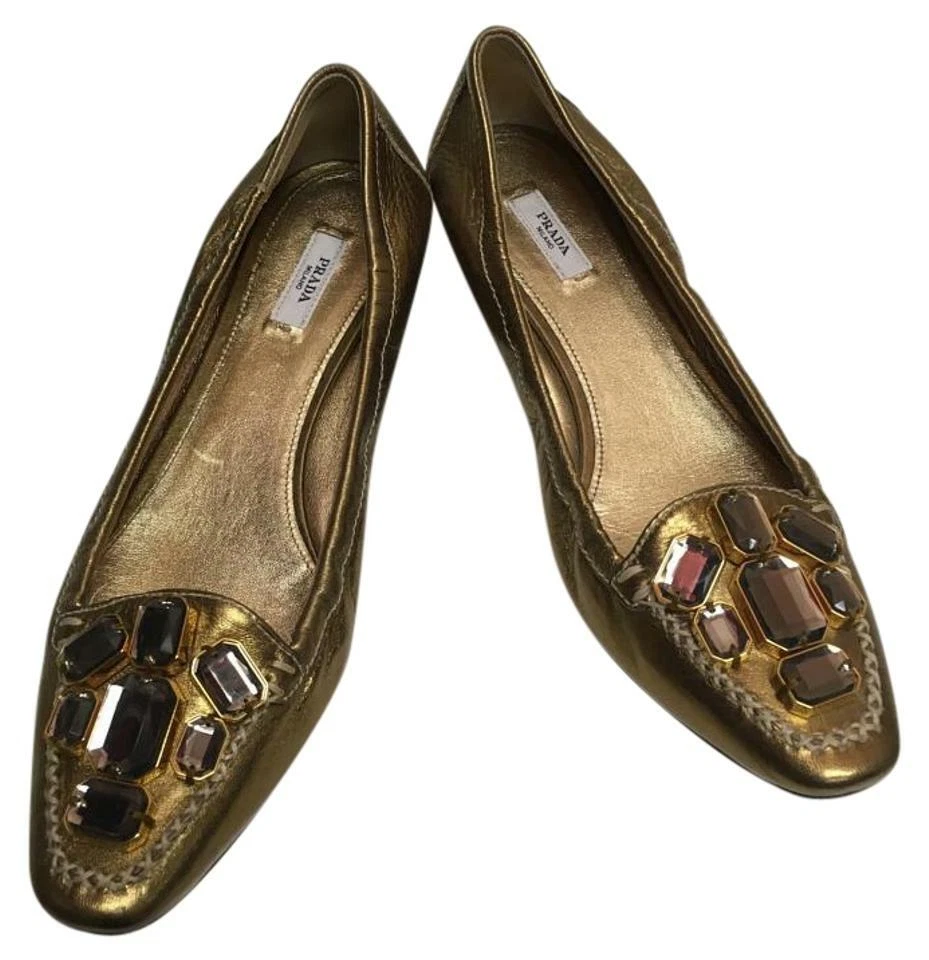 Prada jeweled shoes cheap