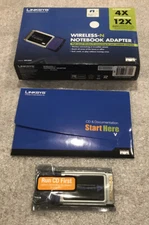 Cisco-Linksys WPC300N Wireless N G B Network Adapter Notebook Adaptor