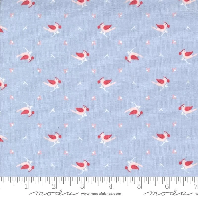 Hollyhocks & Roses by Anne Sutton of Bunny Hill Moda Fabrics 14 fat quarters - Image 4 of 4