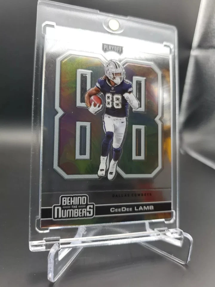 CEEDEE LAMB ROOKIE 2020 RC PANINI WITH CASE NFL DALLAS COWBOYS - Image 3 of 4