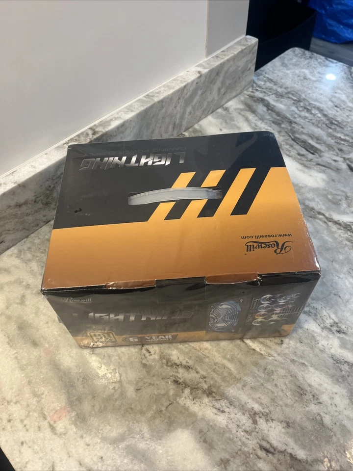 NEW Rosewill LIGHTNING-1300 Power Supply, 80 Plus Gold Certified ATX 12V/EPS 12V - Image 3 of 4
