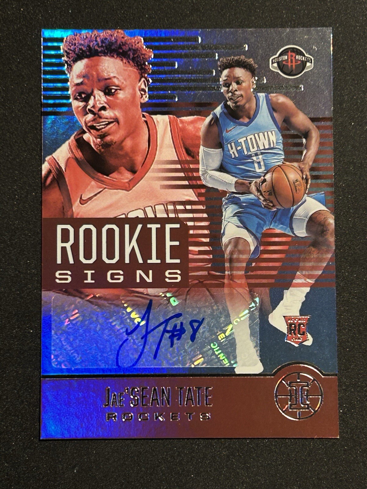 JAE'SEAN TATE 2020-21 PANINI Illusions ROOKIE Signs AUTOGRAPH RS-JST