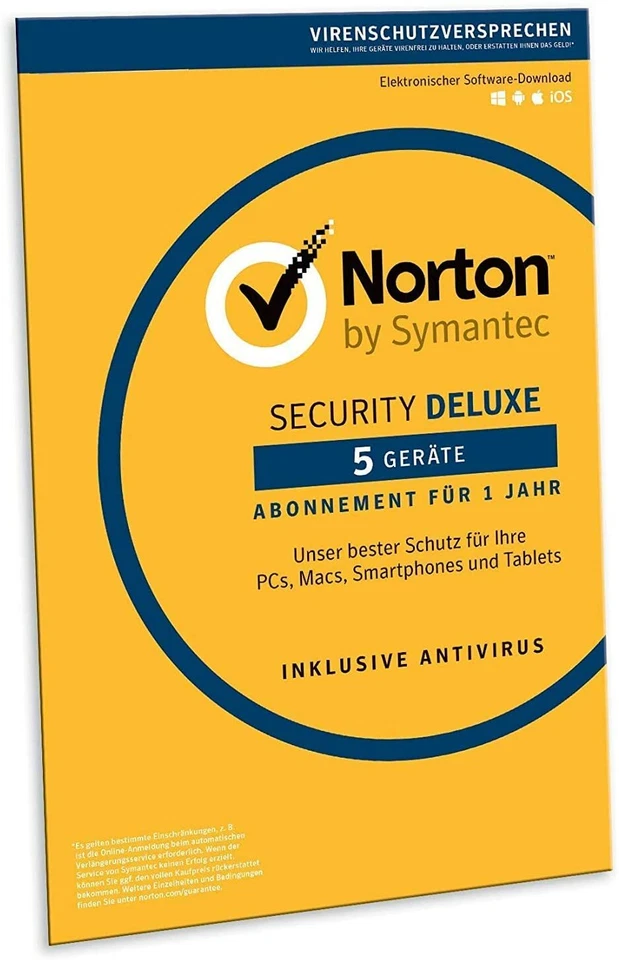 Norton Security Alle Versionen 1,3 und 5 Geräte 2026 ABO! EMAIL SOFORT! - Bild 3 von 4