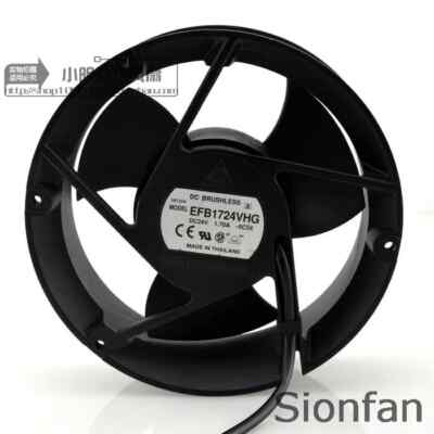For Delta 17050 17CM 24V 1.7A large air volume inverter fan EFB1724VHG