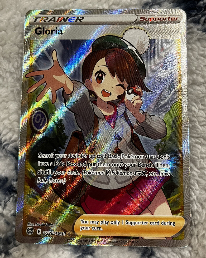 Gloria FULL ART TRAINER Pokmon TCG Brilliant Stars TG26/TG30 NM | eBay