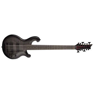 Dean Rhapsody 12 RH12 Trans Black TBK 12-String Electric Bass  RH - NEW
