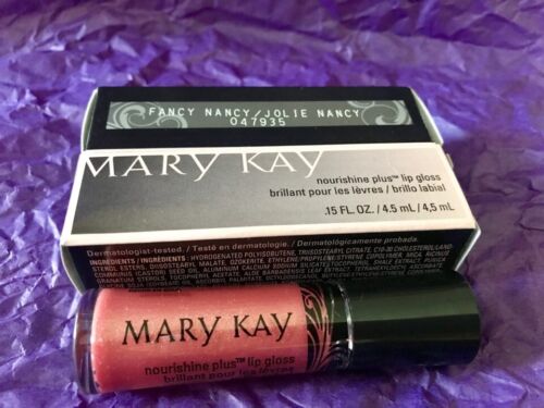 1 Mary Kay Nourishine Plus Lip Gloss FANCY NANCY * New in Box *n84