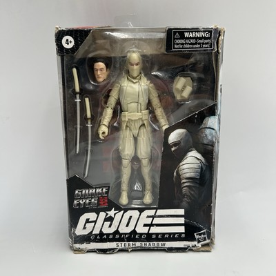 G.I. Joe Storm Shadow Classified Series Action Figure & Weapons 2020 Hasbro READ
