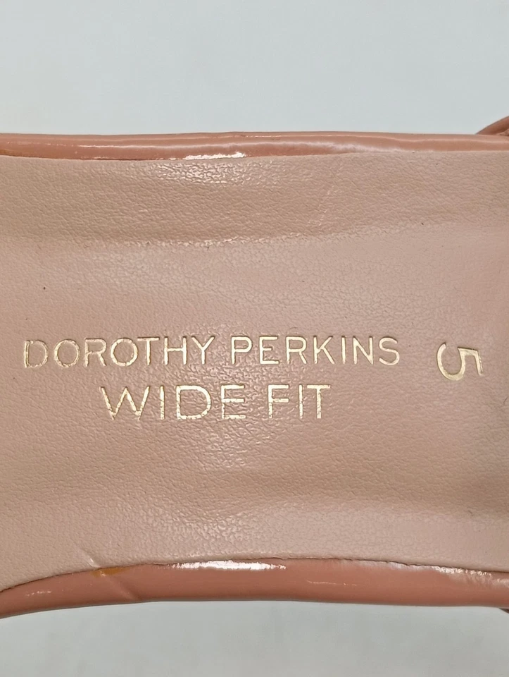 DOROTHY PERKINS Tacones de hebilla Mujeres Tacones Talla EU 38 nude elegante - Imagen 4 de 4