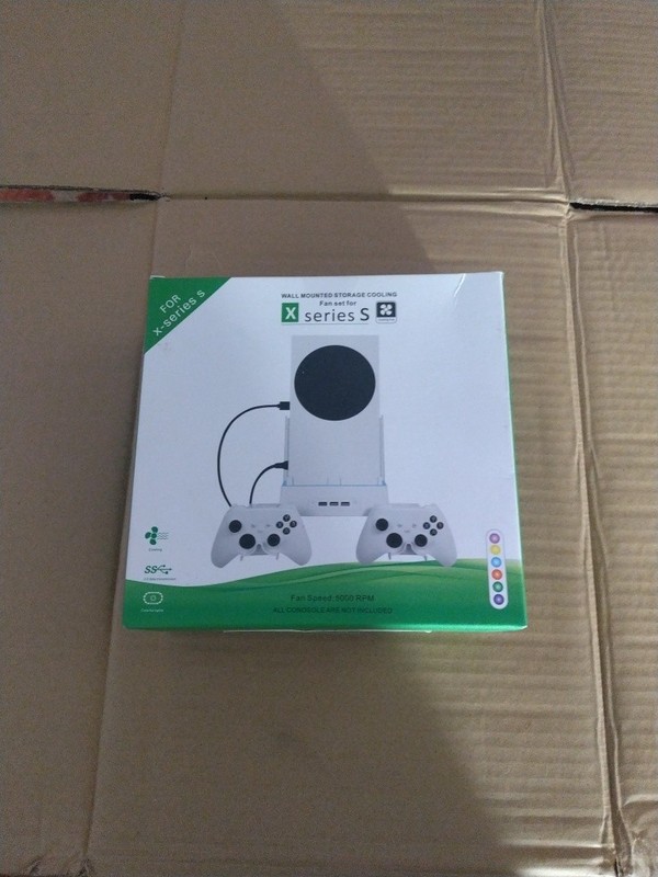 Cooling Fan Stand Wall Mounted Storage Holder for XBOX Series S / Mount ONLY