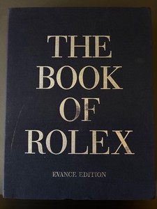 Rolex The Book Of Rolex Evance Edition Catalog Vintage Rare Japan Limited
