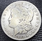 1903-S Morgan Silver Dollar US Coin - Minor Key Looks Really Good