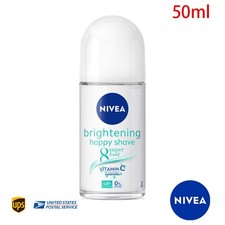 NIVEA Anti-Perspirant Brightening Happy Shave Roll-On Deodorant 50ml 