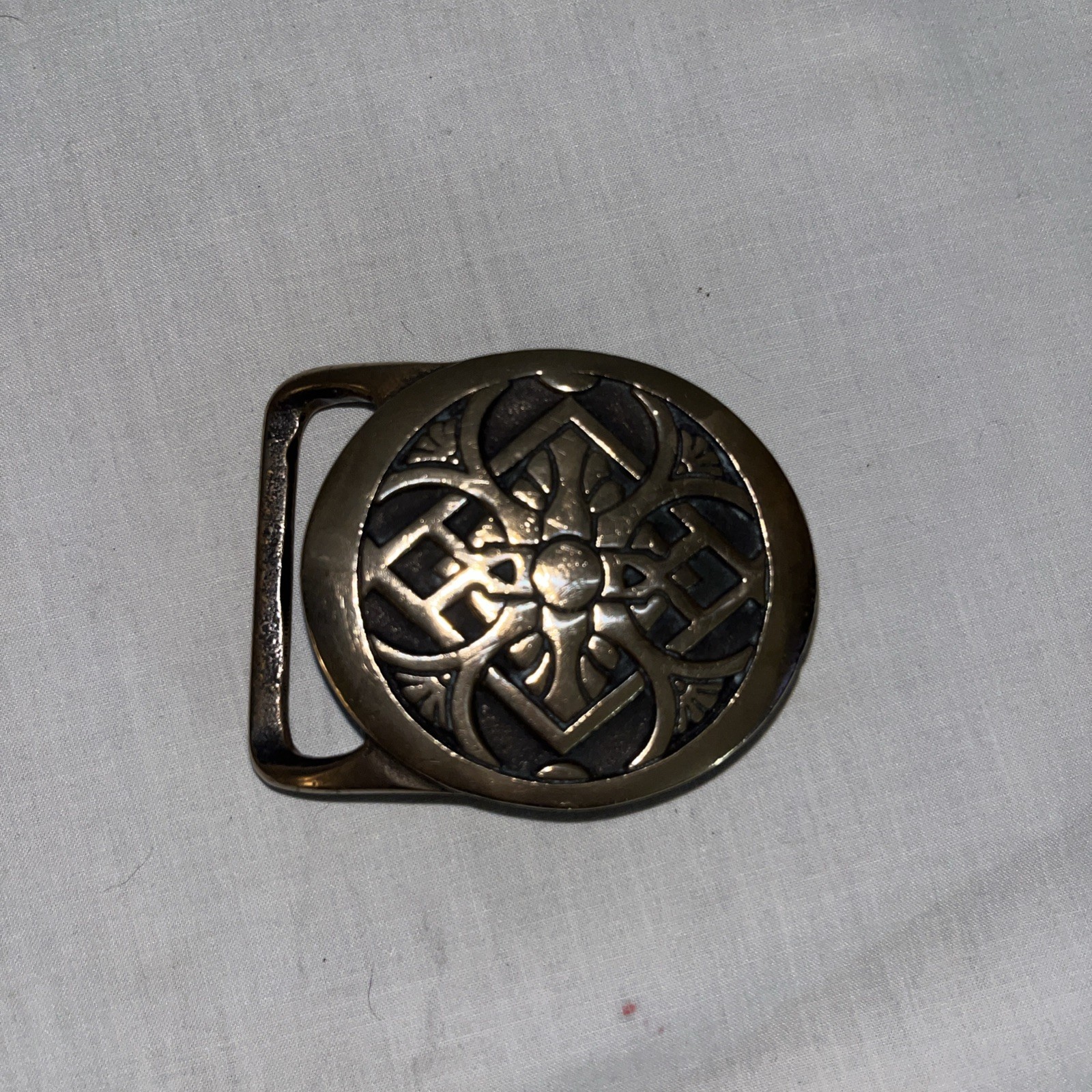 VINTAGE - TECH ETHER GUILD 'Rays' Solid Brass Bel… - image 1