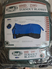 Tough1 600D Waterproof Poly Horse Turnout Blanket 250G 72" GREEN
