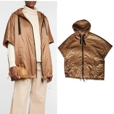 Max Mara Greenci Hooded Shortsleeve Jacket Ca...