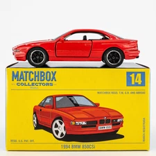 2025 Matchbox Collectors #14 1994 BMW 850CSi BRILLIANT RED | BOXED