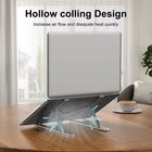 Adjustable Laptop Stand Foldable Ergonomic Desk Riser Portable Notebook Holder