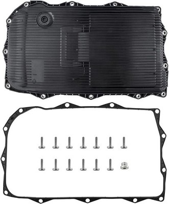 For 8 Speed BMW Automatic Transmission Oil Pan & Filter & Gasket & Bolt Kit New