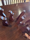 16 Piece Hand Carved Wooden Nativity Set Figures Wood 4” Unique Roanoke VA — photo 10