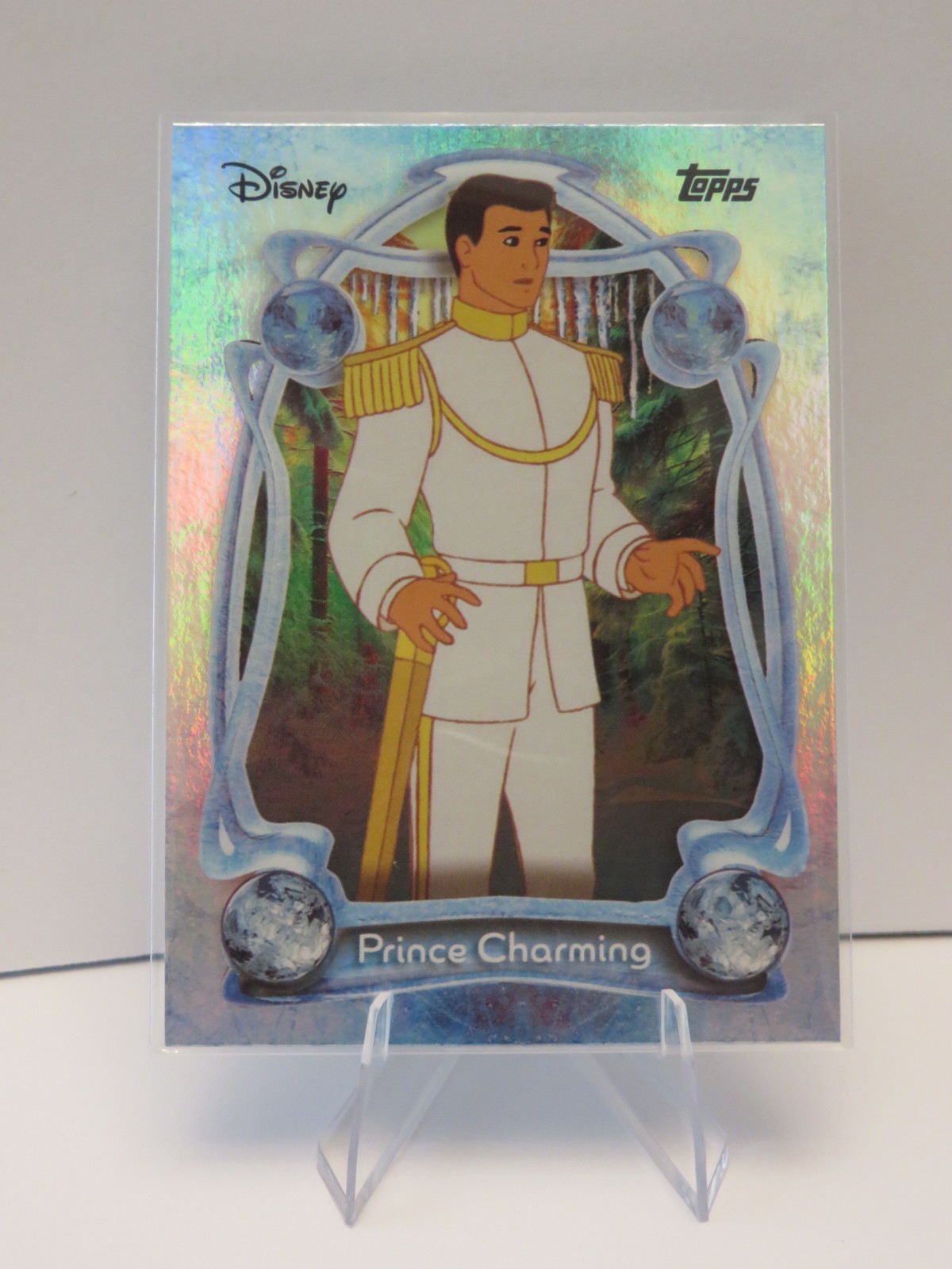 Disney Topps Wonder 2025 Cinderella Prince Charming Foil Collectible Card #16