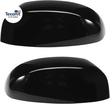 Mirror Caps Cover Gloss Black Left and Right Fits for Silverado Sierra 1500 2500