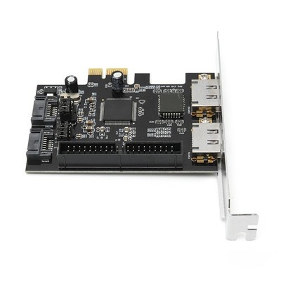 Adapter Card PCIe To ESATA IDE PCB Network Converter Computer Hardware ZHTS