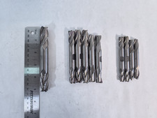Lot of 10 MHC HSS-Co8 End Mills - 1 5/8" 5 1/2" 4 3/8" - Cobalt Machining