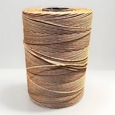 Waxed Craft Cord Thread Spool Natural Beige Sewing Leatherwork