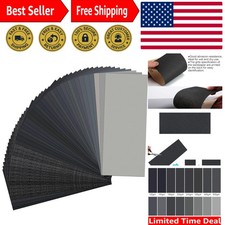 Professional 48 PCS Sandpaper Kit, 9 x 3.6 Inch Assorted Grits for All Projects 0.30 per gallon