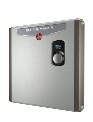 #ad Rheem Performance 27 kW 5.27 GPM Self Modulating Electric Tankless Water Heater $394.99