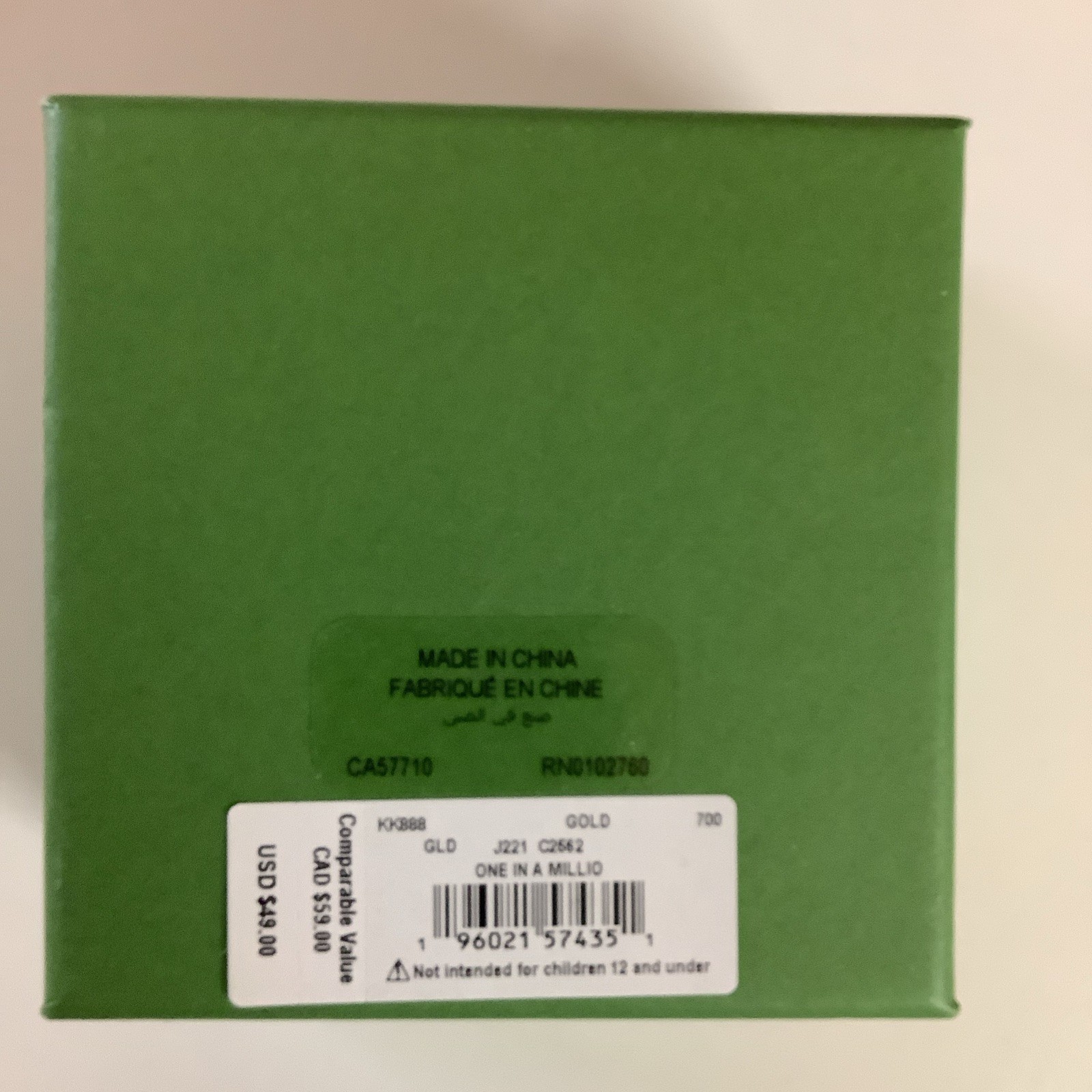 Kate Spade New York One In A Million “S” Initial Pendant Necklace, New In Box thumbnail 5