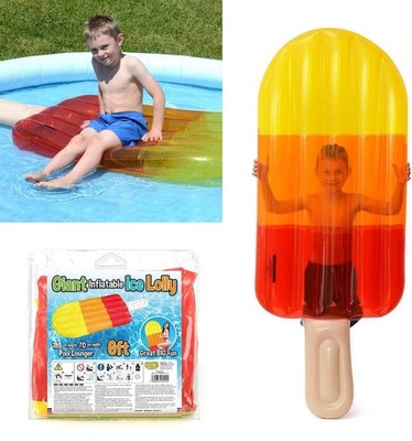 Kinder Pool Schwimmer Aufblasbar Eis Lolly Kinder Schwimmen Lilo Strand Spielzeug Zubehör