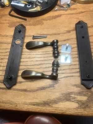 passive dummy handle set, bronze ,  Amesbury truth munchen handles