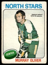 1975-76 O-Pee-Chee *C* Murray Oliver Minnesota North Stars #335