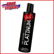 WET PLATINUM SILICONE BASED LUBE Premium Ultra Long Lasting Lubricant 3 Fl Oz