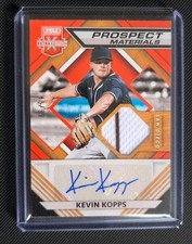 2021 Panini Elite Extra Edition - Prospect Materials Signatures Kevin Kopps...