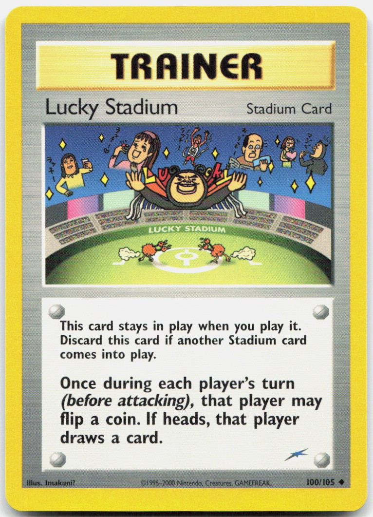 Pokemon TCG Lucky Stadium Neo Destiny Uncommon 100/105 Unlimited