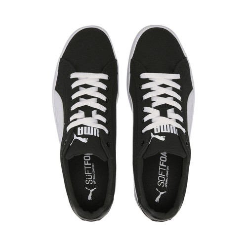 Puma Smash Vulc Canvas Trainers Sportstyle Core Shoes Adults Unisex - Picture 5 of 24