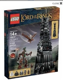 LEGO The Lord of the Rings: Tower of Orthanc (10237) - Sealed Bags, No Box