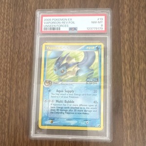 Vaporeon Unseen Forces | eBay