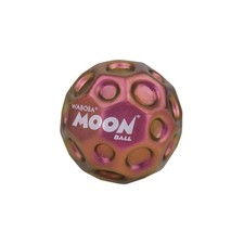 Metallic Moon Ball, Red, Hyper Bouncy