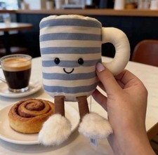 Rosie Lea Cup Of Tea Jellycat Brand New With Tags Exclusive Mug Of Tea 14cm!