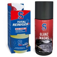 S100 Motorrad Total Reiniger Set 750Ml + Dr Wack S100 Glanz Wachs Spray 2470
