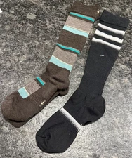 NEW Lot- 2 Smartwool StandUp Graduated Compression Socks Discontinued M 7-9.5