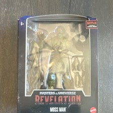 Masters of the Universe Moss Man Action Figure Mattel Revelation Boxed Plastic