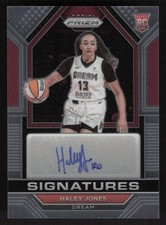 2023 Panini Prizm WNBA #SG-HJN Haley Jones Signatures AUTO RC