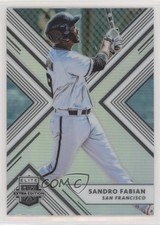 2018 Panini Elite Extra Edition Opti-Chrome Holo Prizm Sandro Fabian #92 5t8