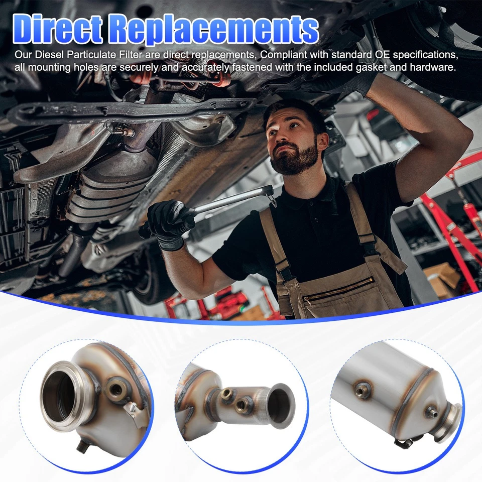 OEM Diesel Particulate Filter For 2009-2012 Mercedes ML350 GL350 BlueTEC Diesel Foto 3 de 4